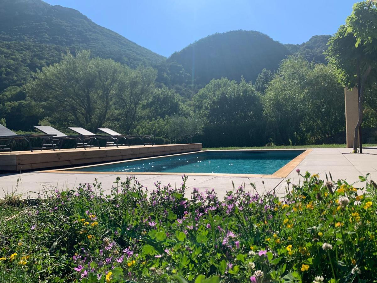 Estive des Angelettes Piscine chauffée Sauna Saint-Ferréol-Trente Esterno foto